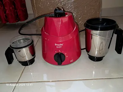 Preethi Galaxy Mixer Grinder with 2 Stainless Jars - Pink