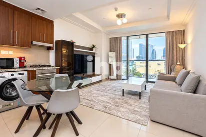 Burj Khalifa view | Modern Furnished |Premium area