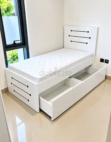 Brand new single size storage bed good quality