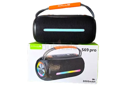 CALUS S69 Pro Portable Bluetooth Party Speaker - RGB, 8000mAh Battery