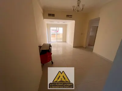 2 Bedrooms + Living Room for Annual Rent in Al Nuaimiya 1, Ajman | 2 Bathrooms | Balcony | Central A/C | Built-in Wardrobes | Free Gym & Pool |