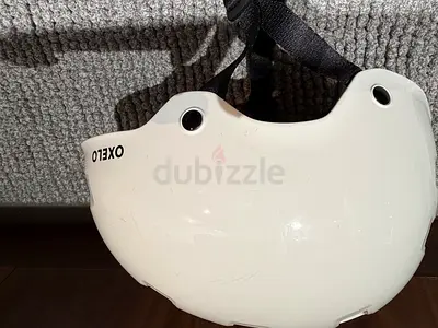 White Oxelo Multi-sport Helmet - Size Medium, used