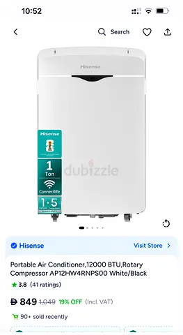 Portable air conditioner