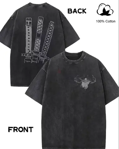 Oversized Anime shirts