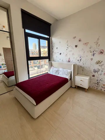 Rubik Single Bed 120×200 cm – Ivory | Excellent Condition | Bed Frame Only