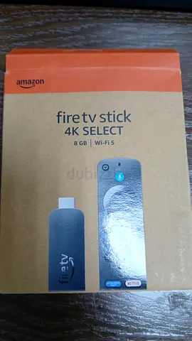 AMAZON STREAMING MEDIA PLAYER FIRE TV STICK 4K SELECT (2025) WITH ALEXA VOICE REMOTE 8GB BL