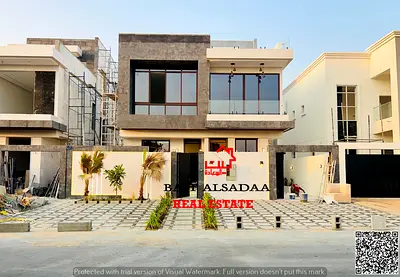 A two-story villa with a rooftop terrace and a private pool—registration and ownership fees included. Freehold ownership available to all nationalitie