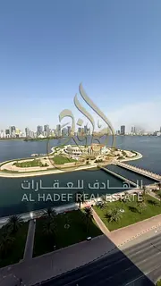 3 Bedrooms + Living Room + Maid’s Room + Corniche Frontline + Full Majaz Theatre View + Balcony + 