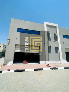 New Warehouse for Rent in Al Jurf Ajman | 1,200 Sq Ft | Ground Floor | 15 KW Power | Pantry & Washro