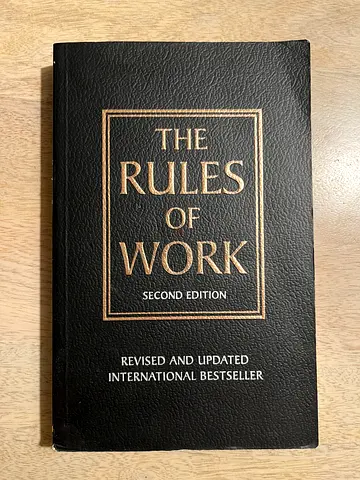 Book The rules of work