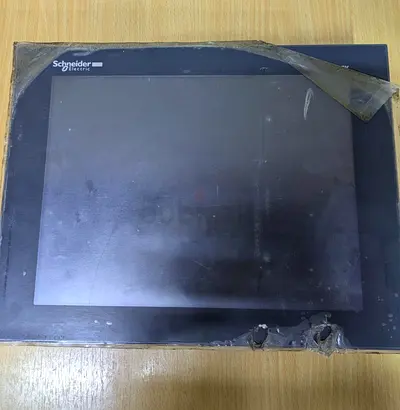 Used Schneider Electric HMI Touchscreen Panel (38cm) - Working Condition Unknown