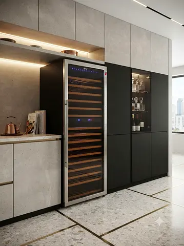 Terim Wine Cooler Fridge – 210 Bottle Capacity | Premium Wine Storage
