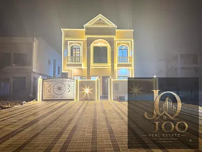 Exceptional Family Villa in Al Zahya | 5 Master Bedrooms | Men’s Majlis | 2 Living Rooms | Ground + First Floor | First Tenant | Spacious Front Setbac