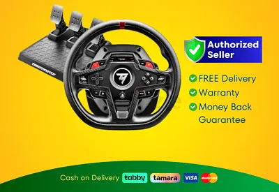 Thrust Master PlayStation Force Feedback Racing Wheel and Pedal Set, T248R | Brand New | Warranty |