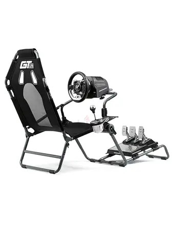 Racing Simulator Gaming Seat with Wheel, Pedals and Shifter (Complete Rig) سكان و كرسي