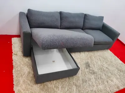 Perfect condition ikea vimle sofabed with storage