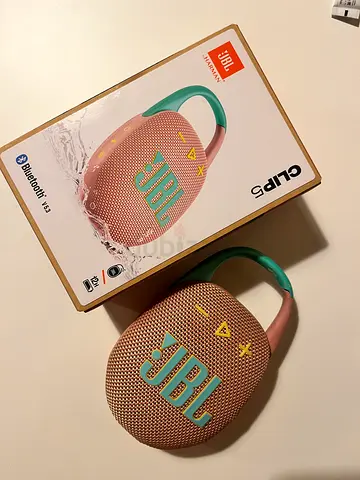 JBL Clip 5 Waterproof Bluetooth Portable Speaker - Pink