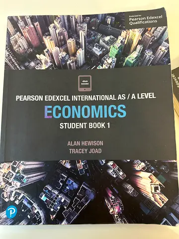 Pearson Edexcel AS/A-Level Economics Textbooks – Great  Condition- MUST HAVE