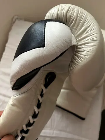 Fly lace-up boxing gloves — new