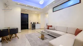 Furnished 2BR Apartment with Clean Furniture Balcony 2 Bathrooms Full Appliances Private Parking and