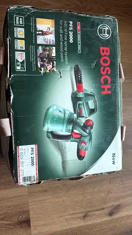 Bosch PFS 2000 Paint Sprayer - 440W, Used, Complete in Box