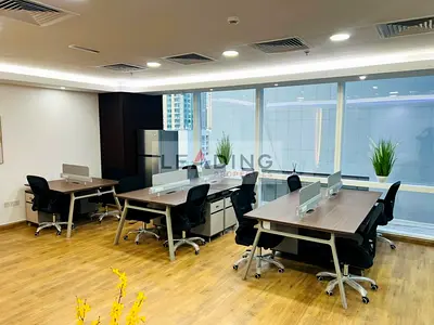 Furnished Office | Glass Partitioned | Business Bay