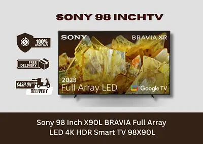 Sony 98 Inch BRAVIA Full Array LED 4K HDR Smart TV 98X90L - Warranty - Free Fast Delivery All UAE