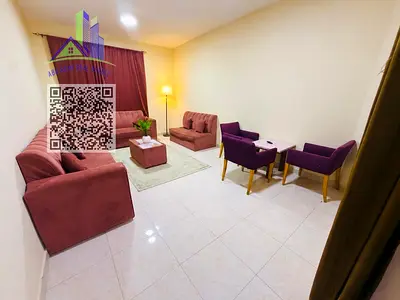 غرفة وصالة - ايجار شهري - شامل -- مفروشة - فرش جديد