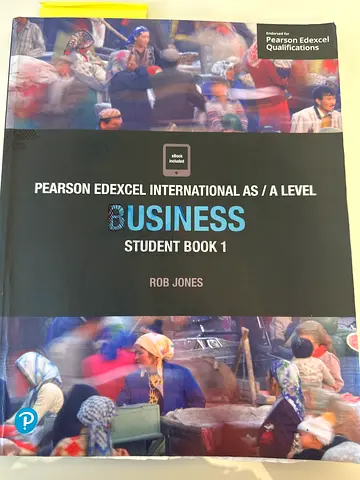 Pearson Edexcel AS/A-level BUSINESS textbook -excellent condition- must have - revision and study