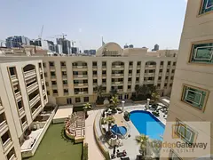 Pool Facing | 6 Cheques | Unfurnished | 1 Bed |