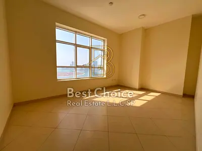 2-Bedroom Apartment with a Stunning Sea View for Annual Rent in Sharjah – Al Khan Area 🌊🌆 (Sea view, two balconies, excellent finishes, and free par