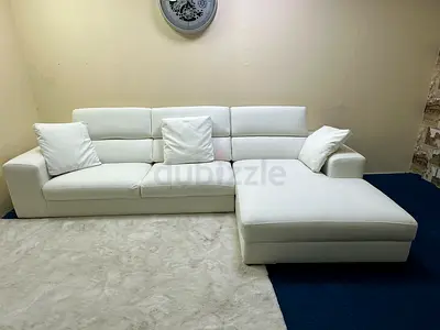 Same like new condition marina home lshape sofa