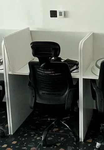 Ergonomic Office Task Chair with Headrest - Black
