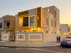 Al Zahia – Ajman | Corner unit spanning two floors plus a roof terrace; luxury design and high-end