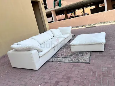 Marina home Modular sofa with footstool