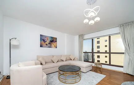 LUXURY 2-BEDROOM APARTMENT | MURJAN 01 | FULLY FURNISHED | HIGH FLOOR | SEA VIEW | INVESTOR DEAL