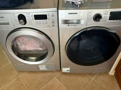 Samsung front-load washer and dryer set - good working condition- the price is for the both machines