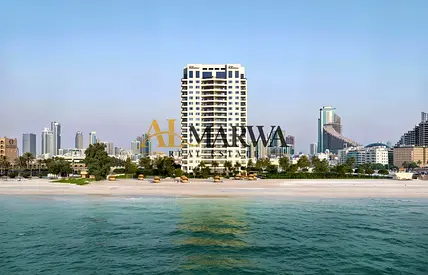 Private Beach || Luxury Studio Convertible To 1BR || Chiller Free || Parking Free || All Amenities