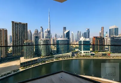 BURJ KHALIFA + CANAL VIEWS | UNFURNISHED 1BR | PRIME LOCATION