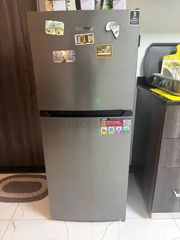 Used 250L Geepas Double Door Refrigerator - Good Working Condition
