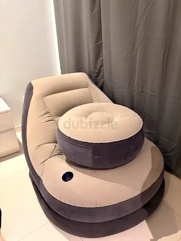 Intex Inflatable Lounge Chair + Ottoman - Pickup by Tuesday