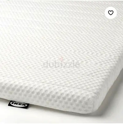 IKEA White Mattress Topper NISSEHOLM