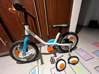 Children's 12-inch Bike with Training Wheels - Good Condition