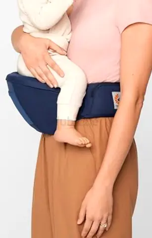 Ergonomic Baby Hip Seat Carrier - Navy