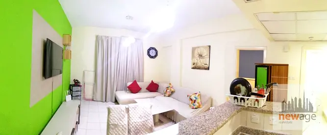 Furnished 1BHK Apartment for Rent | Greece Cluster | 12 Cheques