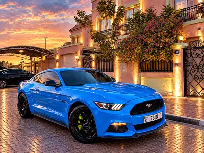 Ford Mustang GT Premium 2017 GCC Specs original paint like new condition