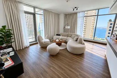 Upgraded | Sea and Marina View | Fully Furnished
