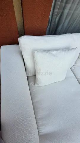 Perfect condition Marina home feather filled lshape sofa