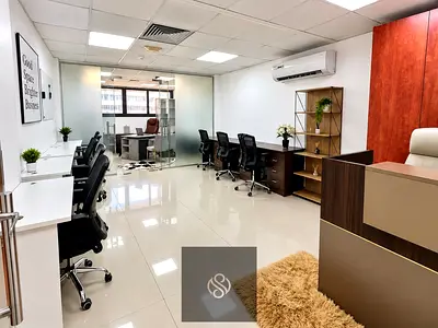 500 SQFT Office for Rent in BurJuman | 1 Manager Cabin + 1 Staff Cabin | Flexible Payment Options