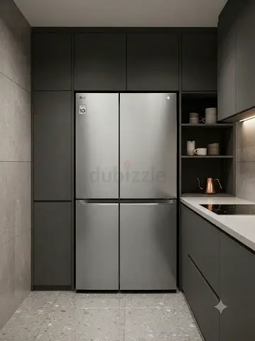 LG Spacious French Door Refrigerator – Excellent Condition | Free Delivery